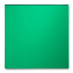 green mirror acrylic 1.25” (3.2 mm) thick, gloss finish